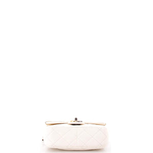 Chanel Coco Clips Flap Bag Embellished Quilted Lambskin Mini - view 4
