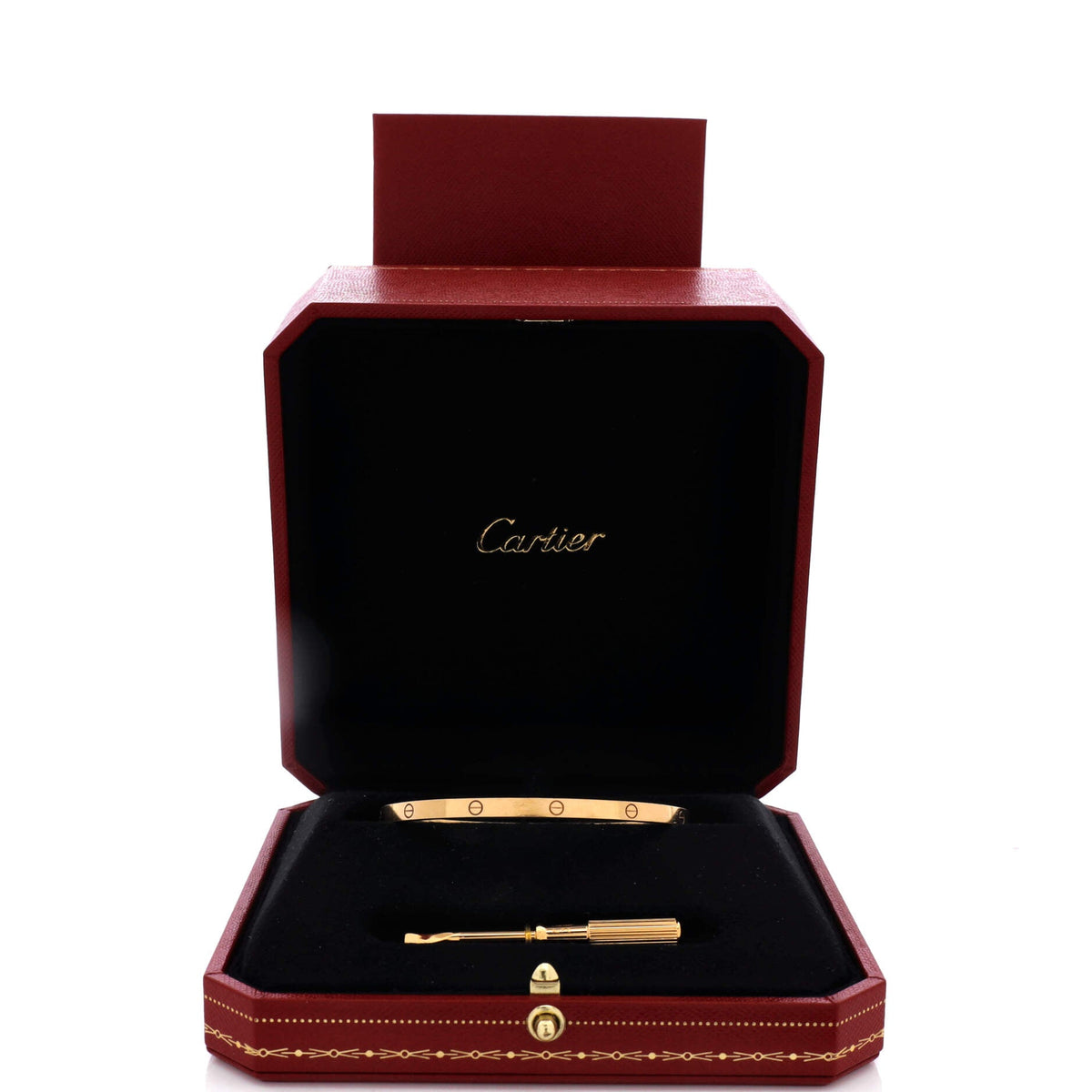 Cartier Love Bracelet 18K Yellow Gold Small 19 – view 2