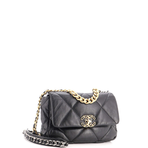 Chanel 19 Flap Bag Quilted Leather Medium – view 2