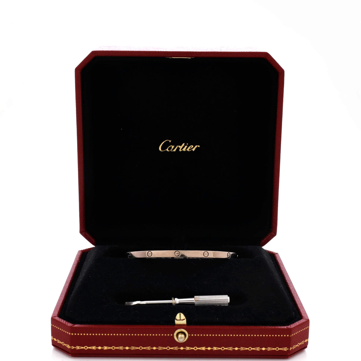 Cartier Love Bracelet 18K White Gold Small 16 – view 2
