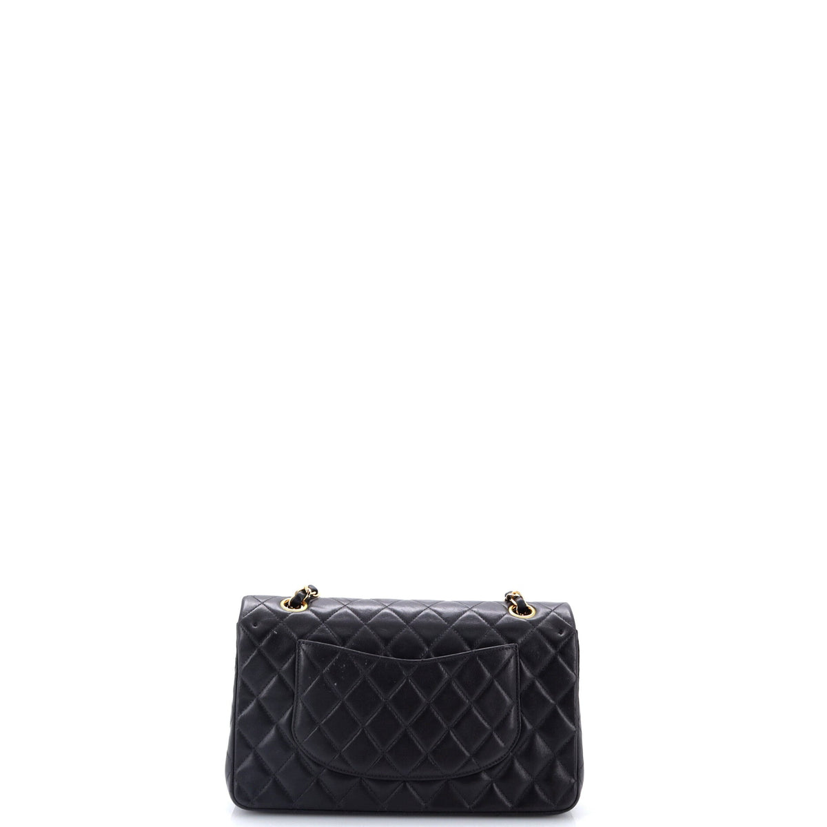 Vintage Classic Double Flap Bag Quilted Lambskin Medium