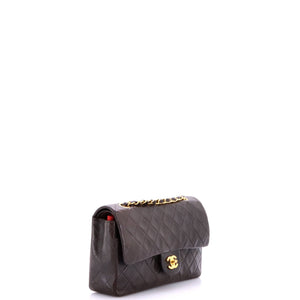Chanel Vintage Classic Double Flap Bag Quilted Lambskin Small - view 2