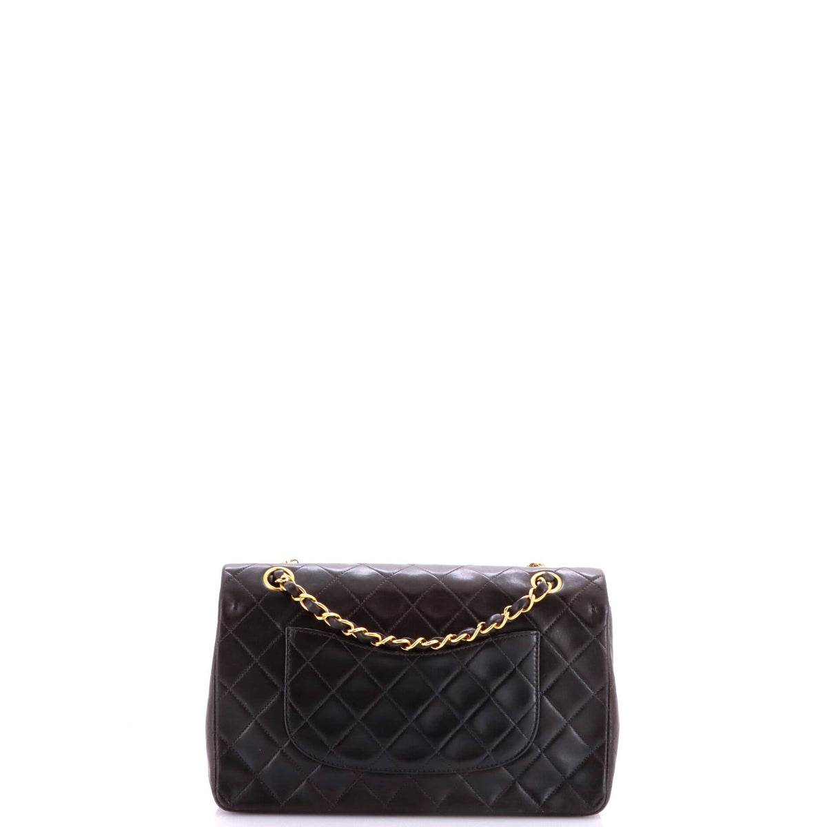 Vintage Classic Double Flap Bag Quilted Lambskin Small