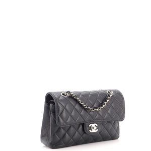 Chanel Classic Double Flap Bag Quilted Caviar Small - view 3