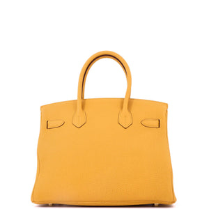 Hermes Birkin Handbag Jaune Ambre Togo with Gold Hardware 30 - view 4