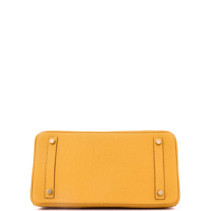 Hermes Birkin Handbag Jaune Ambre Togo with Gold Hardware 30 - view 5