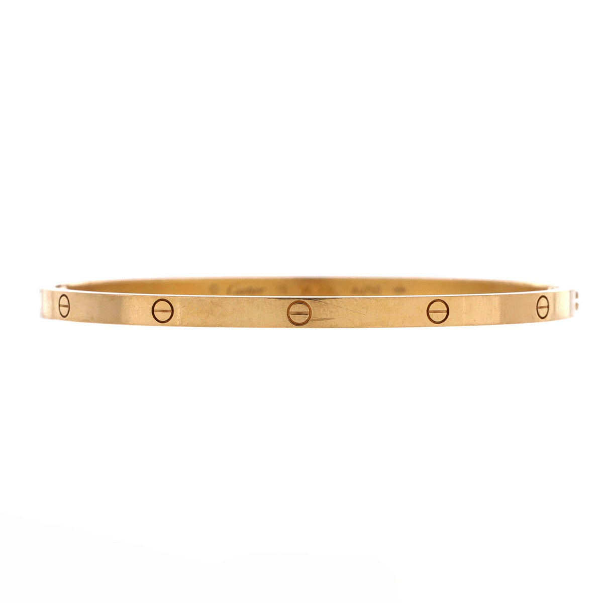 Cartier Love Bracelet 18K Yellow Gold Small 19