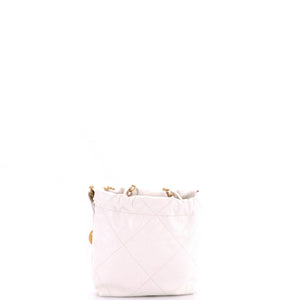 Chanel 22 Chain Hobo Quilted Calfskin Mini - view 3