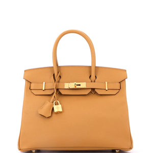 Hermes Birkin Handbag Sesame Epsom with Gold Hardware 30 - view 1