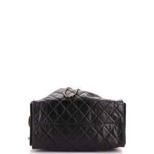 Chanel 25 Hobo Bag Quilted Shiny Crumpled Calfskin Medium - view 4
