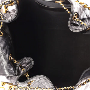 Chanel 25 Hobo Bag Quilted Shiny Crumpled Calfskin Medium - view 5