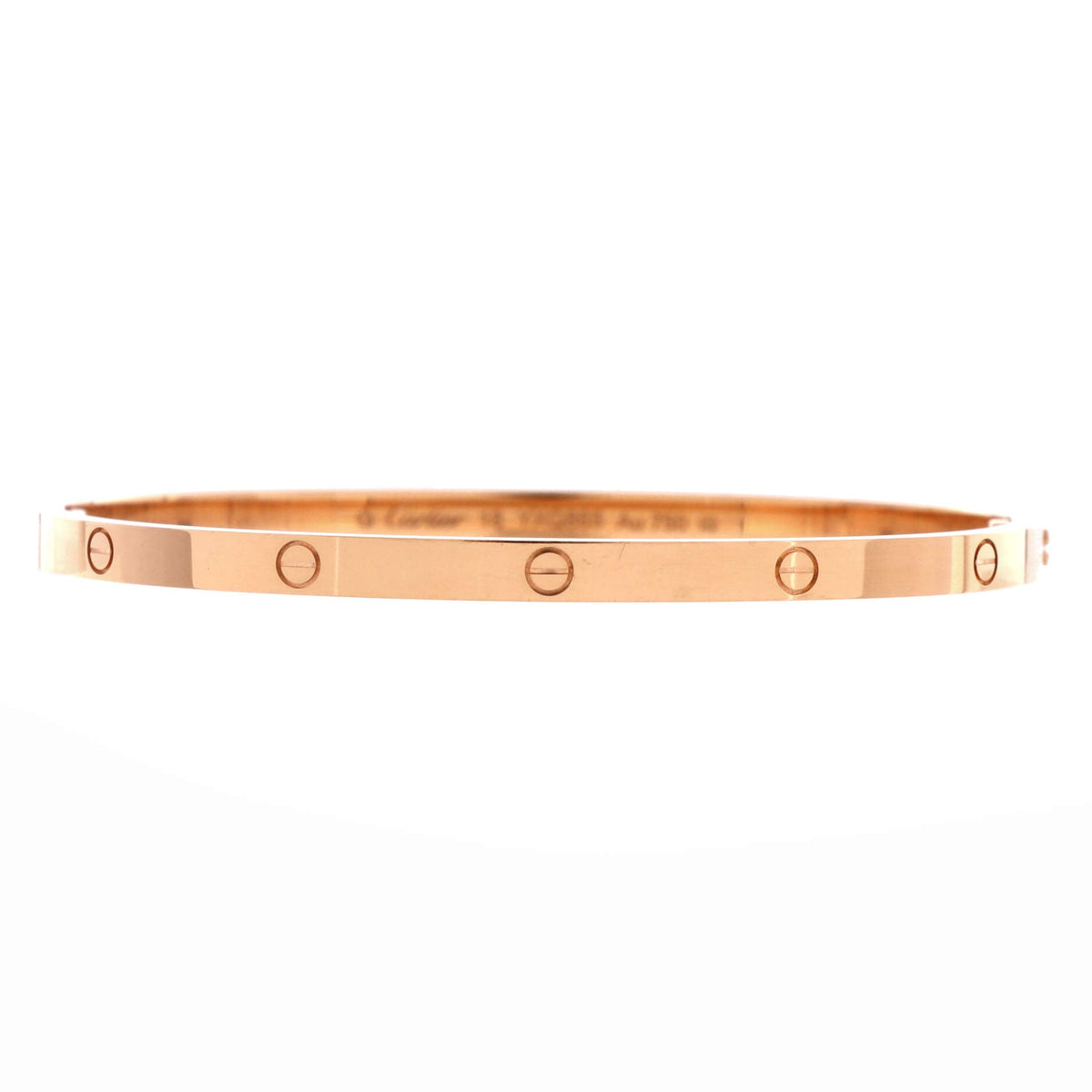 Cartier Love Bracelet 18K Rose Gold Small 19