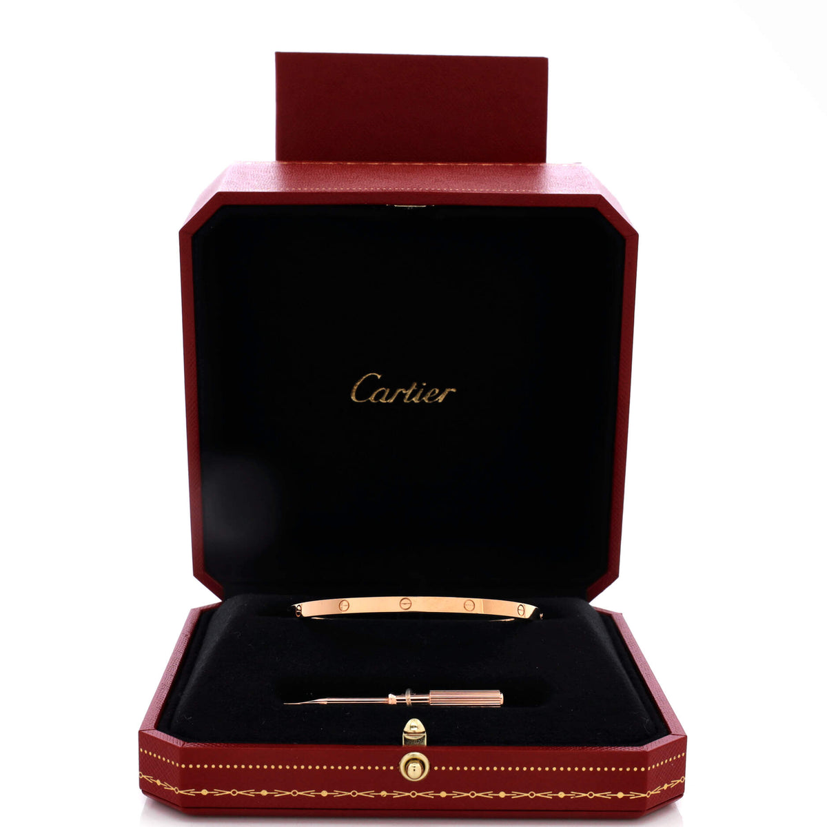 Cartier Love Bracelet 18K Rose Gold Small 19 – view 2