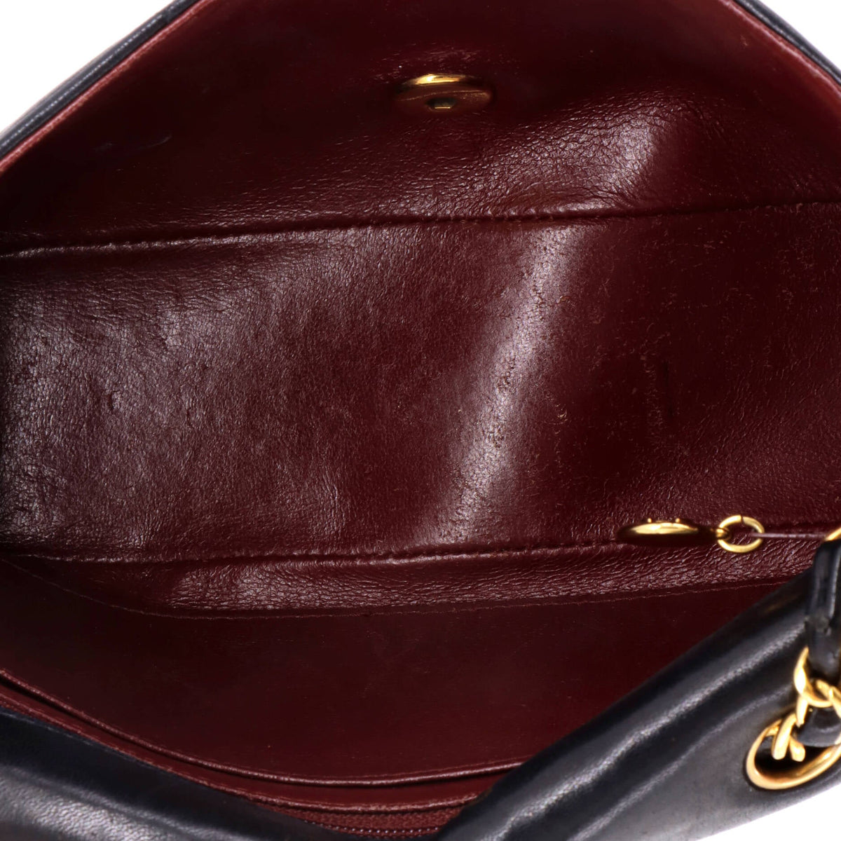 Vintage Diana Flap Bag Quilted Lambskin Small