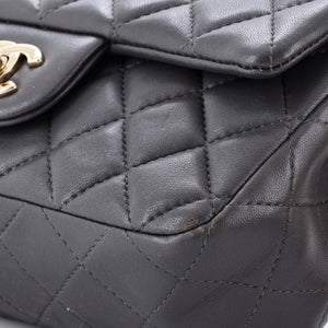 Chanel Classic Single Flap Bag Quilted Lambskin Mini - view 7