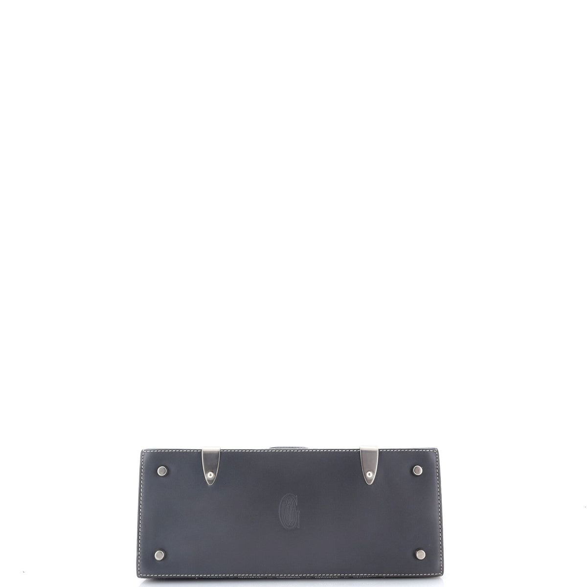 Saigon Top Handle Bag Coated Canvas with Leather PM