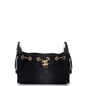 Chanel 25 Hobo Bag Quilted Denim Mini - view 1