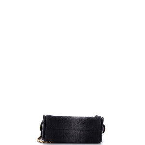Chanel 25 Hobo Bag Quilted Denim Mini - view 4