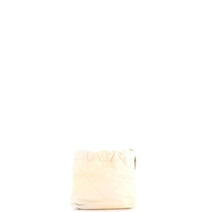 Chanel 22 Chain Hobo Quilted Shaded Calfskin Mini - view 3