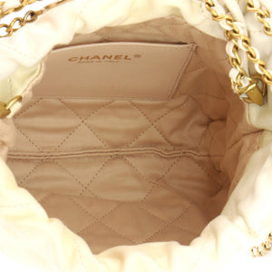 Chanel 22 Chain Hobo Quilted Shaded Calfskin Mini - view 5