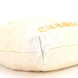 Chanel 22 Chain Hobo Quilted Shaded Calfskin Mini - view 6