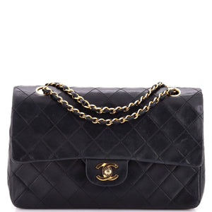 Chanel Vintage Classic Double Flap Bag Quilted Lambskin Medium - view 1