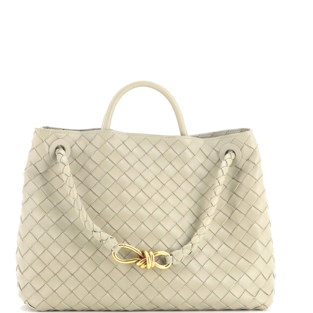 Andiamo Top Handle Bag Intrecciato Nappa Medium