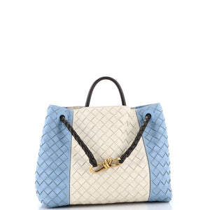 Bottega Veneta Andiamo Top Handle Bag Intrecciato Nappa Medium - view 2