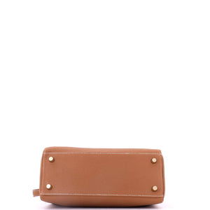 Hermes Kelly Handbag Gold Togo with Gold Hardware 25 - view 5