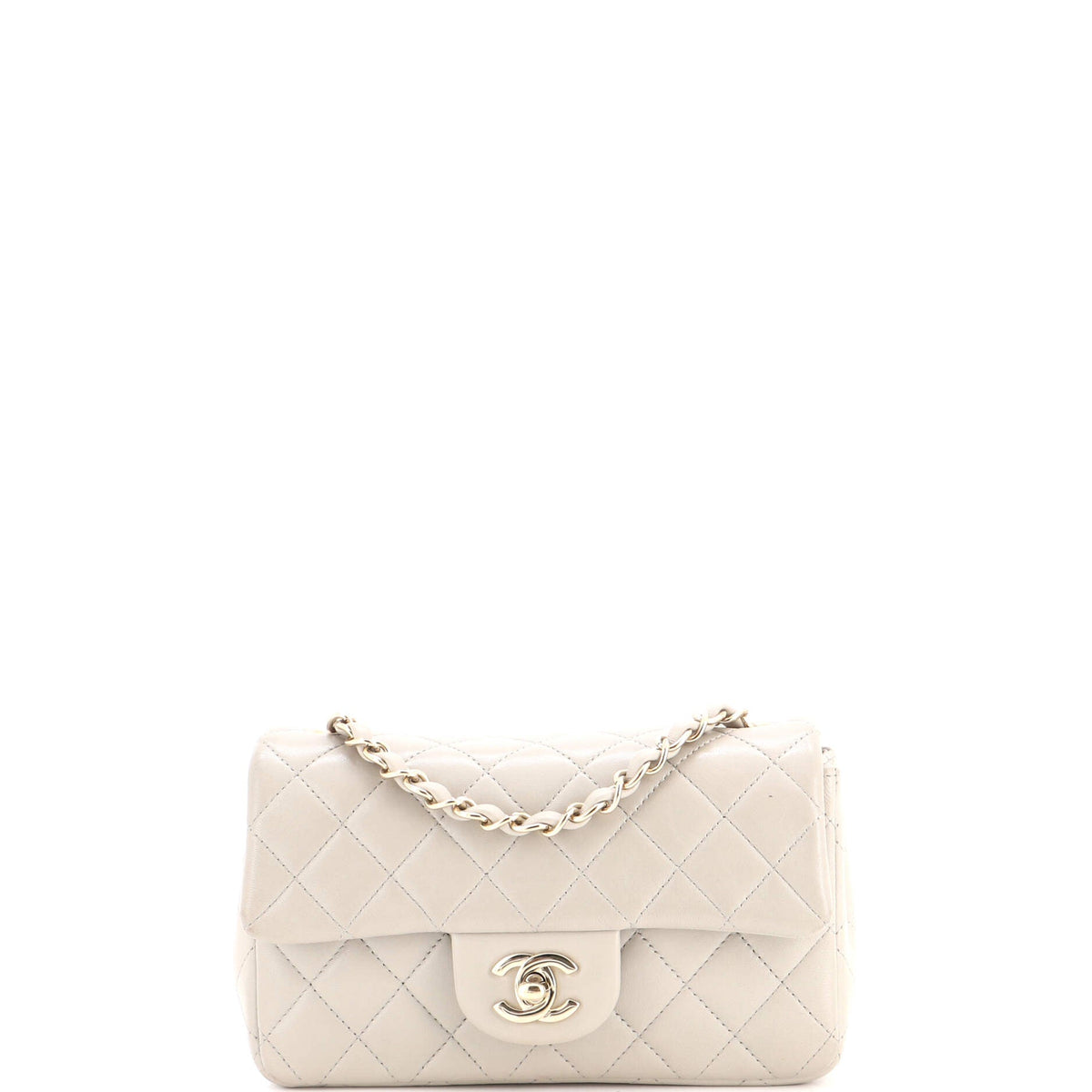 Chanel Classic Single Flap Bag Quilted Lambskin Mini