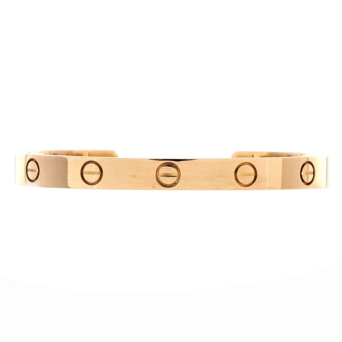 Cartier Love Cuff Bracelet 18K Yellow Gold