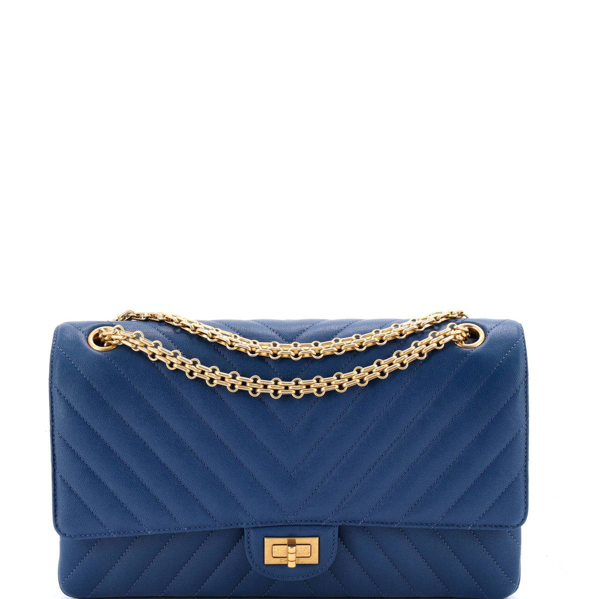 Chanel Reissue 2.55 Flap Bag Chevron Sheepskin 226