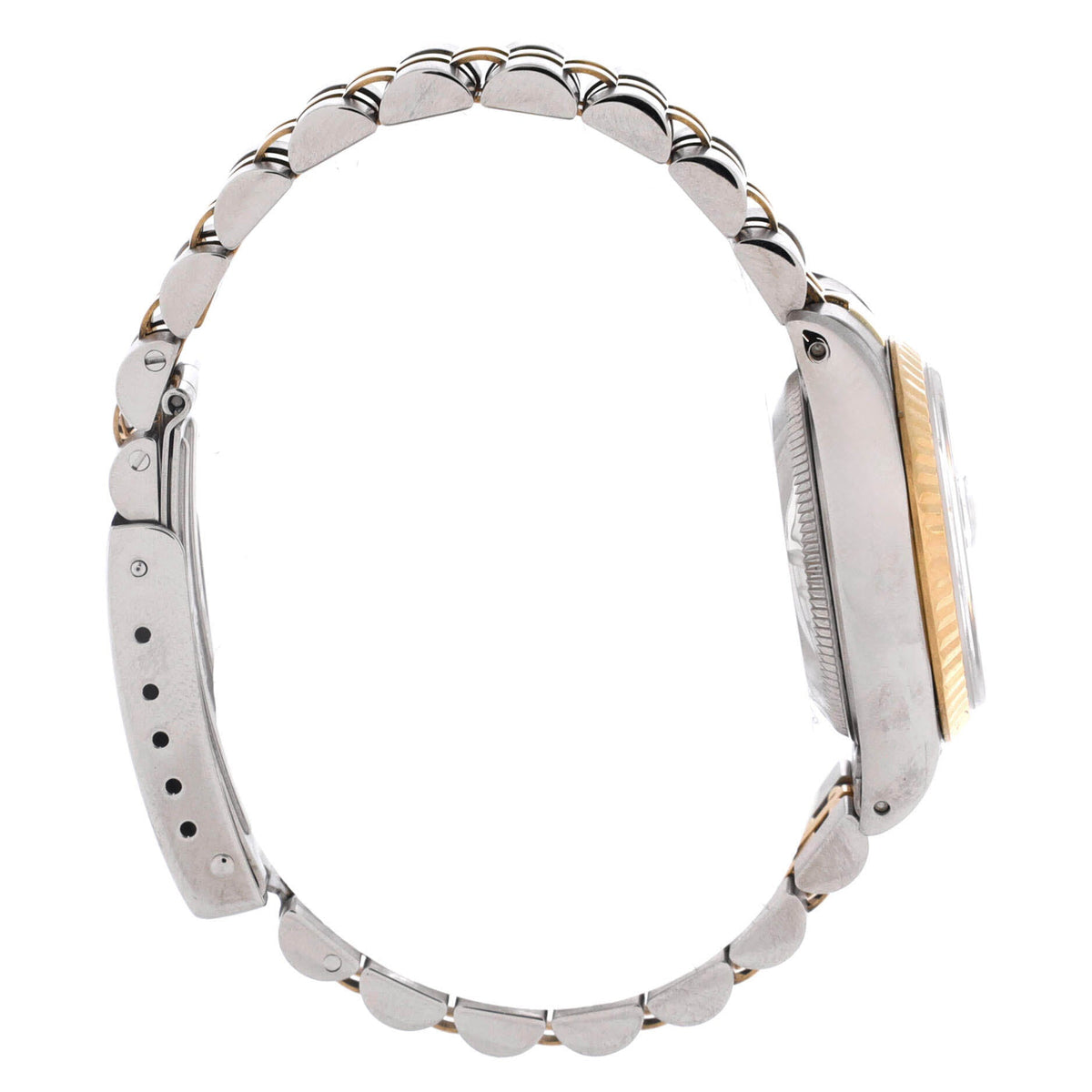 Oyster Perpetual Datejust Automatic Watch Stainless Steel and Yellow Gold 26