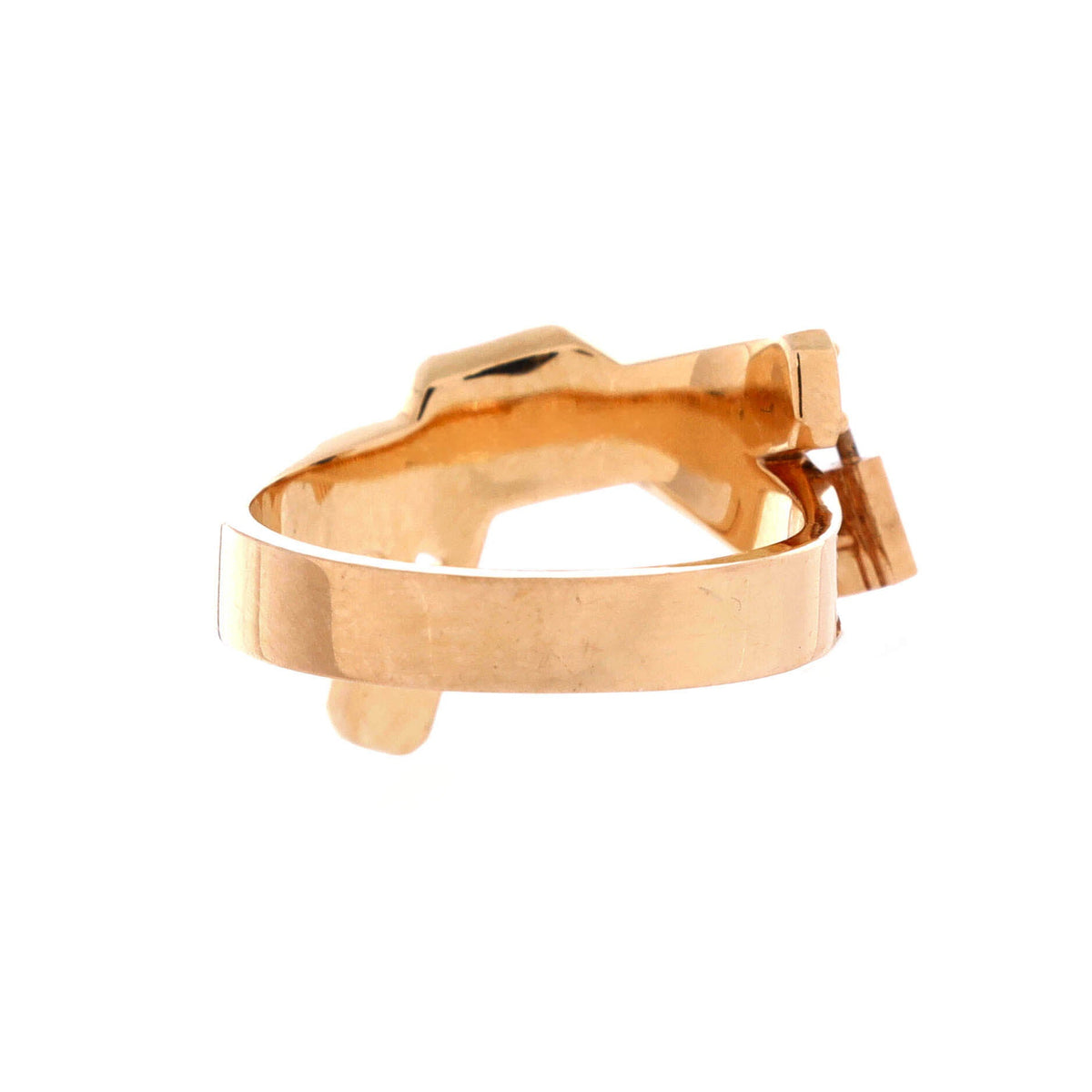 Kelly Gavroche Ring 18K Rose Gold with Diamonds