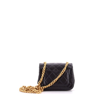 Chanel Mixed Chain CC Square Flap Bag Quilted Calfskin Mini - view 3