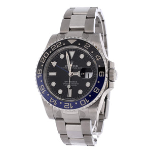 Rolex Oyster Perpetual Date GMT-Master II Batman Automatic Watch Stainless Steel and Cerachrom 40 - view 3