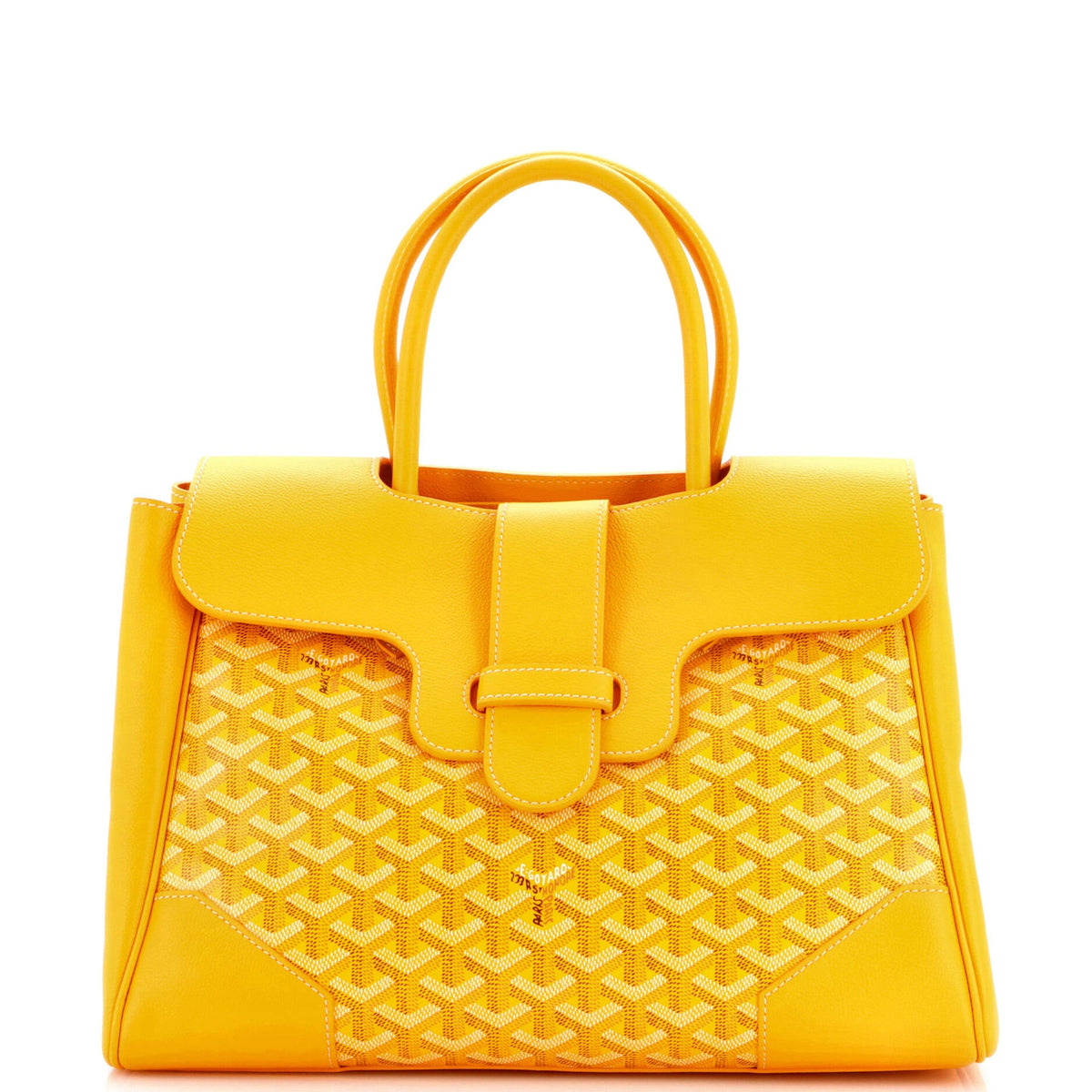 Saigon Tote Bag Coated Canvas with Leather