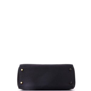 Hermes Kelly Handbag Noir Togo with Gold Hardware 28 - view 4