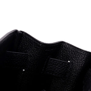 Hermes Kelly Handbag Noir Togo with Gold Hardware 28 - view 7