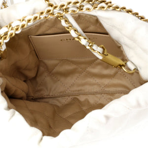 Chanel 22 Chain Hobo Quilted Caviar Mini - view 5