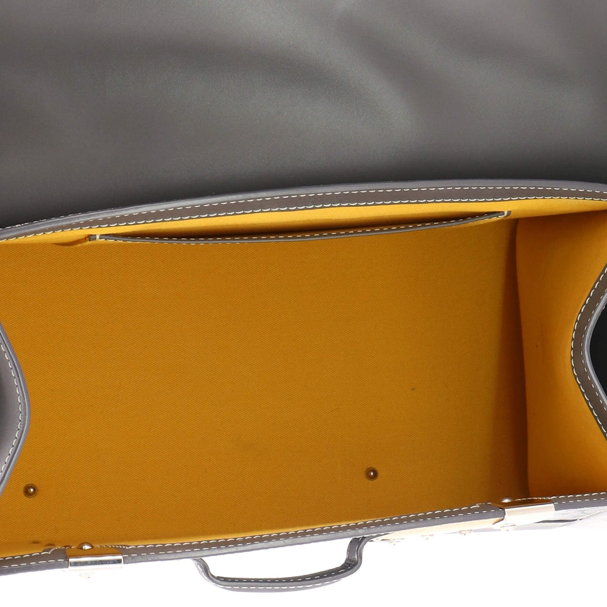 Saigon Top Handle Bag Coated Canvas with Leather MM