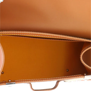 Goyard Saigon Top Handle Bag Coated Canvas with Leather PM - view 5