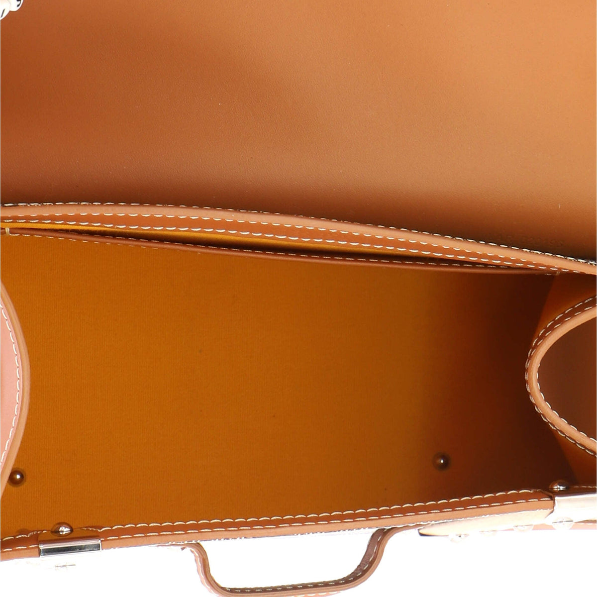 Saigon Top Handle Bag Coated Canvas with Leather PM