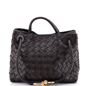 Bottega Veneta Andiamo Top Handle Bag Intrecciato Nappa Small - view 1