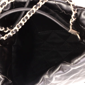 Chanel 22 Chain Hobo Quilted Metallic Degrade Calfskin Mini - view 5