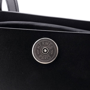 Hermes Tablier Sellier Bag Vache Hunter with Swift and Toile - view 7