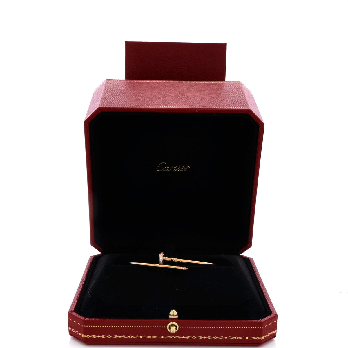 Cartier Juste un Clou Bracelet 18K Rose Gold with Diamonds Small – view 2