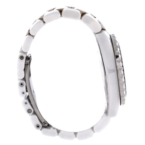 Chanel J12 Automatic Watch Ceramic and Stainless Steel with Diamond Markers and Baguette Patterned Bezel 38 - view 3