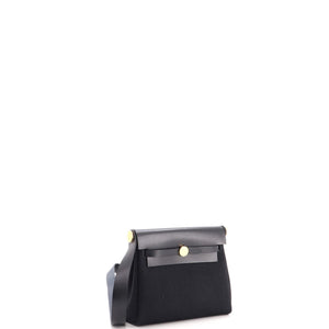 Hermes Herbag Zip Toile and Leather 20 - view 3