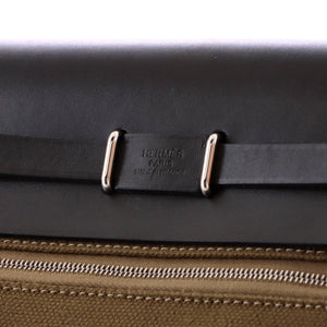Hermes Herbag Zip Toile and Leather 20 - view 7